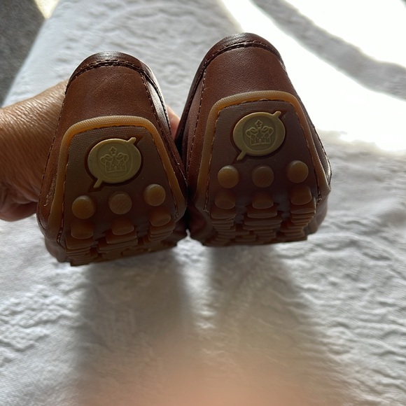 Born leather flats size 6 gold buckle - Picture 11 of 13